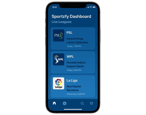 ๐ Live Cricket & Football Streaming